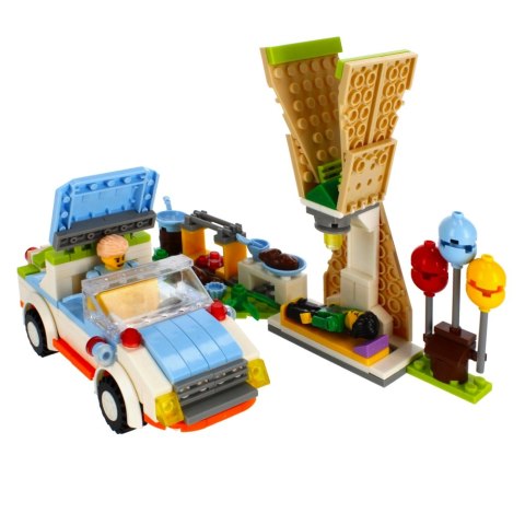 Klocki konstrukcyjne 251 elementów Kamping alleBLOX 478245