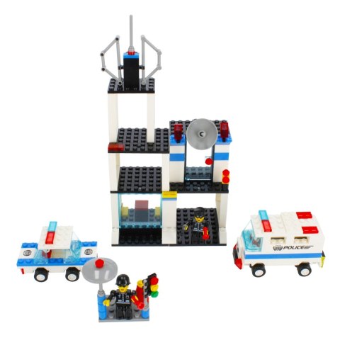 Klocki konstrukcyjne 252 elementów Policja alleBLOX 478240
