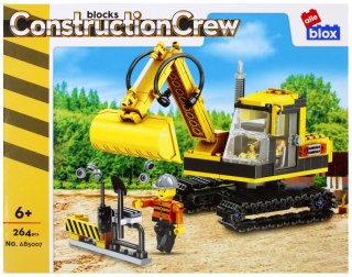 Klocki konstrukcyjne 264 elementów Auto Budowlane alleBLOX 478244