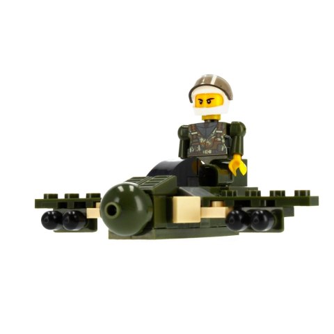 Klocki konstrukcyjne 63-64 elementy Militaria alleBLOX 477374