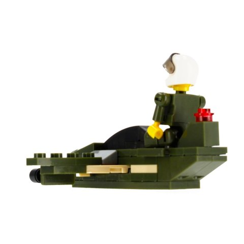 Klocki konstrukcyjne 63-64 elementy Militaria alleBLOX 477374