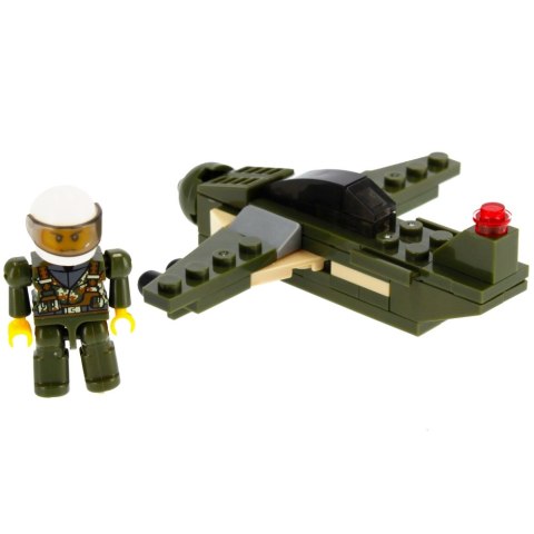Klocki konstrukcyjne 63-64 elementy Militaria alleBLOX 477374