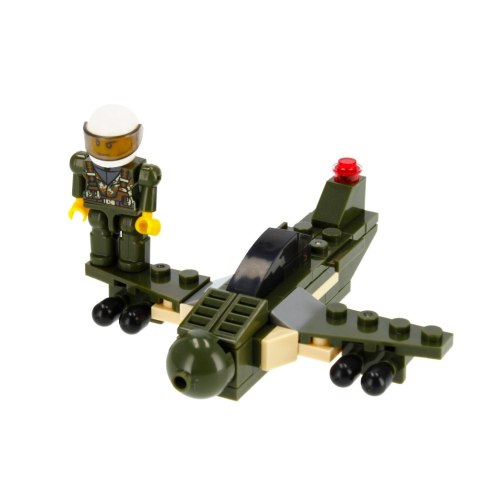 Klocki konstrukcyjne 63-64 elementy Militaria alleBLOX 477374