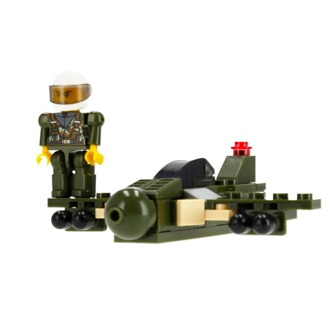 Klocki konstrukcyjne 63-64 elementy Militaria alleBLOX 477374