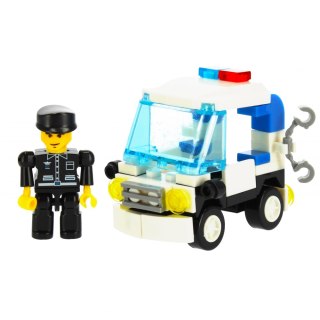 Klocki konstrukcyjne 63-64 elementy Policja alleBLOX 477373