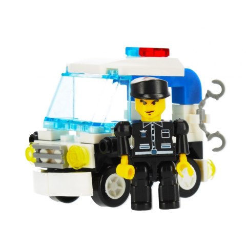 Klocki konstrukcyjne 63-64 elementy Policja alleBLOX 477373