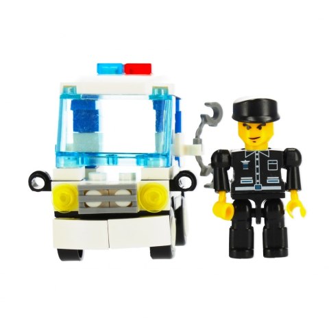 Klocki konstrukcyjne 63-64 elementy Policja alleBLOX 477373