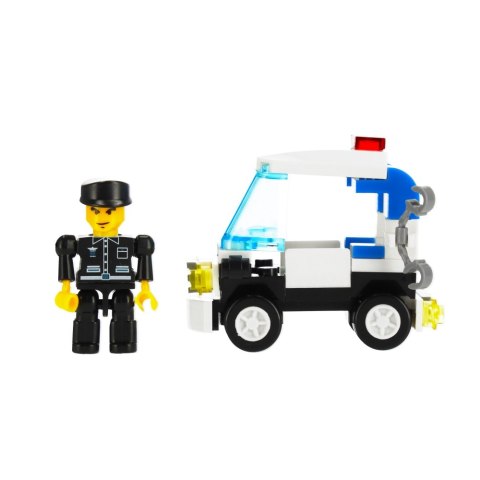 Klocki konstrukcyjne 63-64 elementy Policja alleBLOX 477373