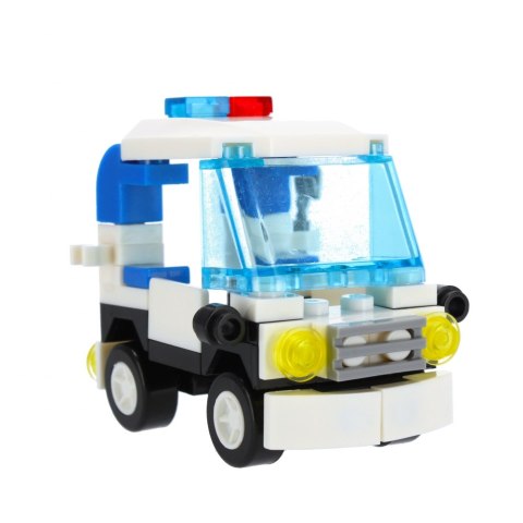 Klocki konstrukcyjne 63-64 elementy Policja alleBLOX 477373