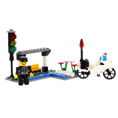 Klocki konstrukcyjne 96-104 elementy Policja alleBLOX 478225