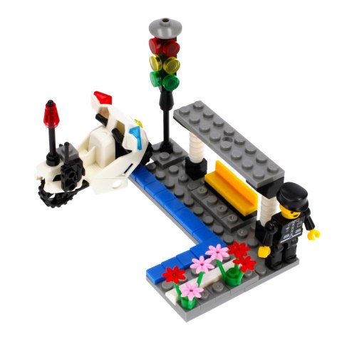 Klocki konstrukcyjne 96-104 elementy Policja alleBLOX 478225