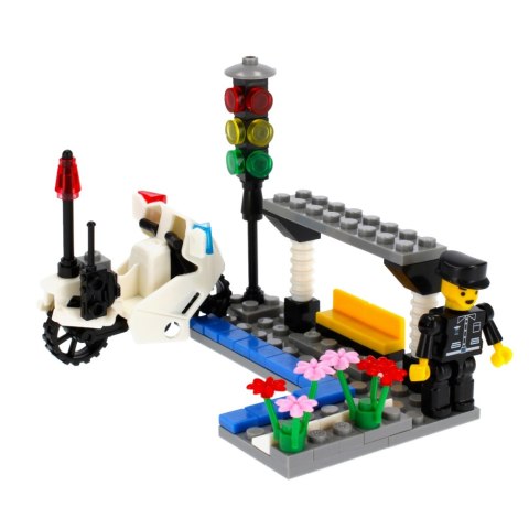 Klocki konstrukcyjne 96-104 elementy Policja alleBLOX 478225