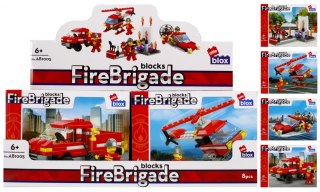 Klocki konstrukcyjne 96-104 elementy Straż Pożarna alleBLOX 478223