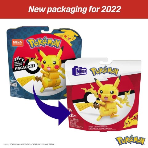MBL POKEMON SREDNI PIKACHU GMD31 PUD5