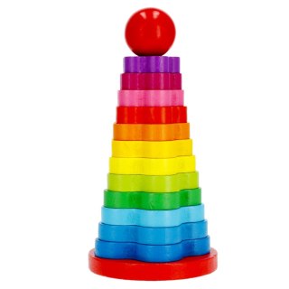 Piramidka drewniana Wooden MEGA CREATIVE 474355