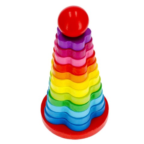 Piramidka drewniana Wooden MEGA CREATIVE 474355