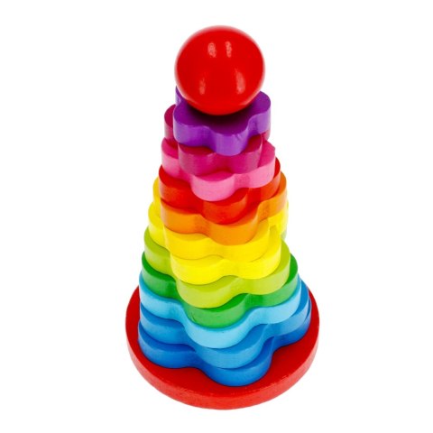 Piramidka drewniana Wooden MEGA CREATIVE 474355