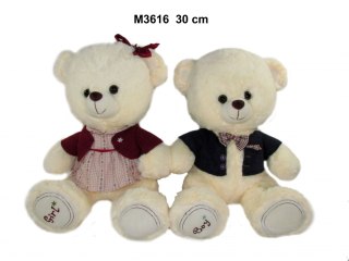 Pluszak Miś 30 cm SUN-DAY M3616
