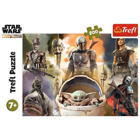 Puzzle 200 elementów Gotowi do walki TREFL 13276 TR