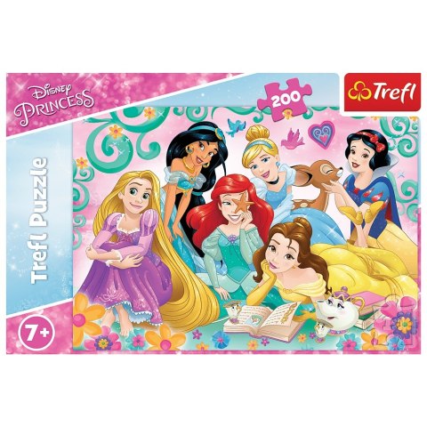 Puzzle 200 elementów Radosny Świat Księżniczek TREFL 13268
