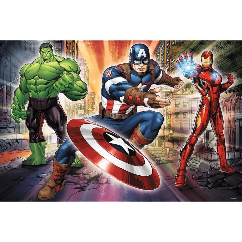 Puzzle 24 elementy Maxi W świecie Avengersów TREFL 14321