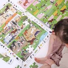 Puzzle 84 elementy Stadnina Koni CZU CZU 491255