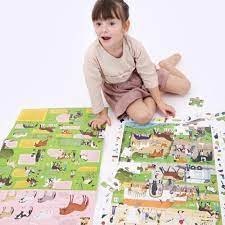 Puzzle 84 elementy Stadnina Koni CZU CZU 491255