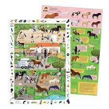 Puzzle 84 elementy Stadnina Koni CZU CZU 491255