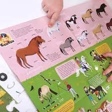 Puzzle 84 elementy Stadnina Koni CZU CZU 491255