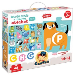 Puzzle z dziurką duże ALFABET 3 CZU CZU SZ-91262