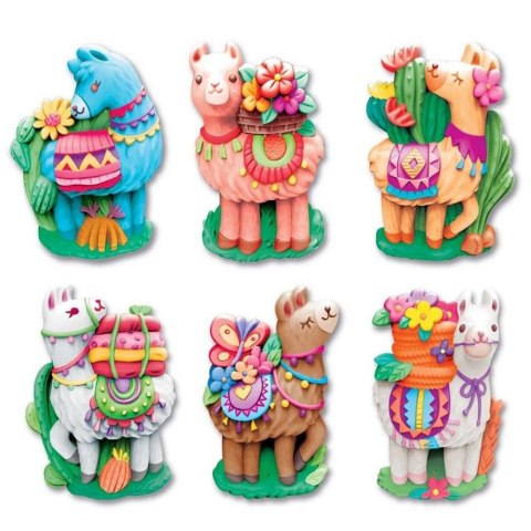 Zestaw kreatywny Odlewy Gips Lama RUSSELL 4754