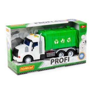 Auto ciężarowe Śmieciarka B/O 34x12x19 zielona XPL POLESIE 86495 WADP