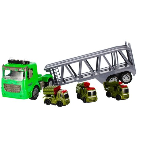 Auto ciężarowe laweta z akcesoriami MEGA CREATIVE 481831