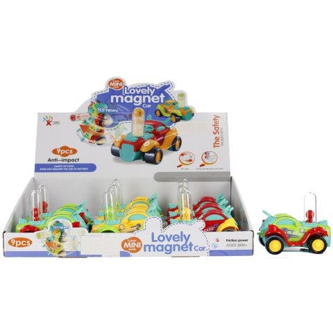 Auto wyścigowe 13 cm Cartoon mix MEGA CREATIVE 482054