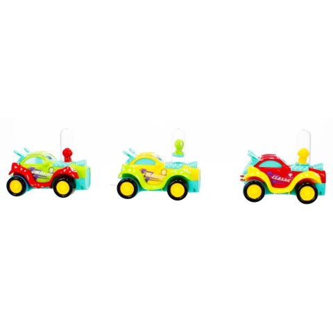 Auto wyścigowe 13 cm Cartoon mix MEGA CREATIVE 482054
