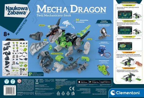 Clementoni Twój mechaniczny Smok 50682