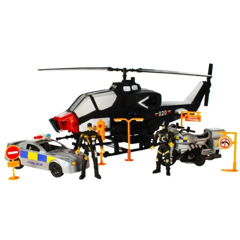 Helikopter na baterię Policja z akcesoriami MEGA CREATIVE 481423
