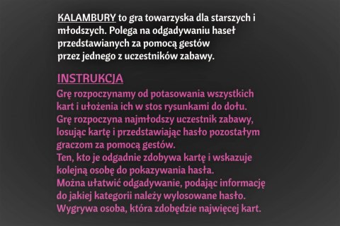 Kalambury Karty ABINO