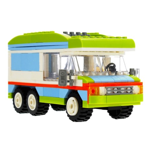 Klocki konstrukcyjne 343 elementy Kamping alleBLOX 478256