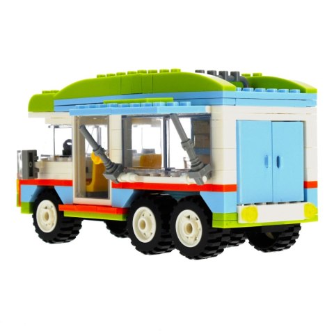 Klocki konstrukcyjne 343 elementy Kamping alleBLOX 478256