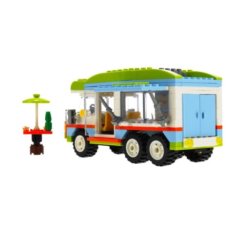 Klocki konstrukcyjne 343 elementy Kamping alleBLOX 478256