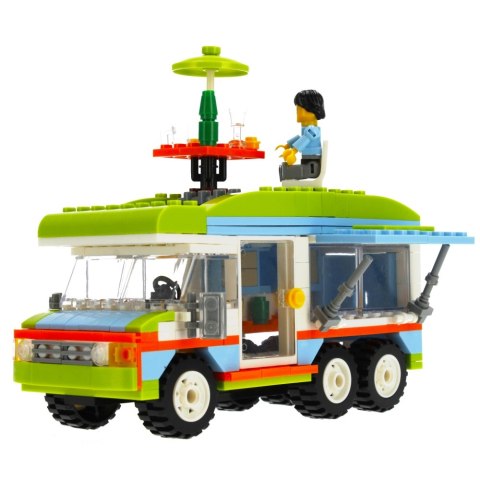 Klocki konstrukcyjne 343 elementy Kamping alleBLOX 478256