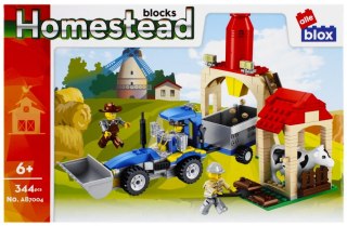 Klocki konstrukcyjne 344 elementy Farma alleBLOX 478255
