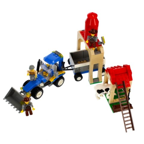 Klocki konstrukcyjne 344 elementy Farma alleBLOX 478255