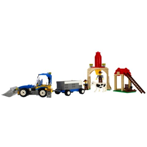 Klocki konstrukcyjne 344 elementy Farma alleBLOX 478255