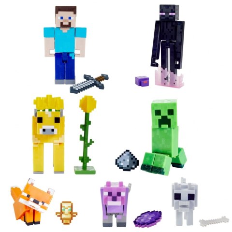 MINECRAFT FIGURKA PODSTAWOWA AKCES MIX GTP08 WB8