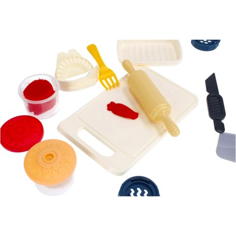 Masa plastyczna Maszynka do robienia makaronu plus akcesoria MEGA CREATIVE 481574