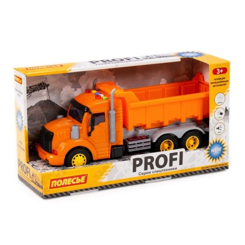 Maszyna budowlana Wywrotka 34x12x19 pomarańczowa WADER POLESIE 86297 WADP