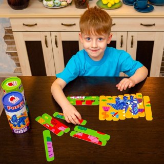 PUZZLE STICKS 16EL DINOZAURY TUB KART 1/8