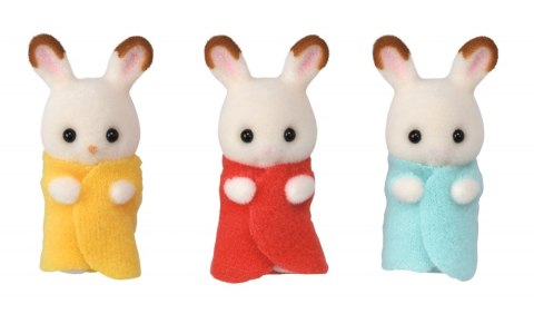 SYLVANIAN TROJACZKI KROLIKOW CZEK USZY 5532 WB6
